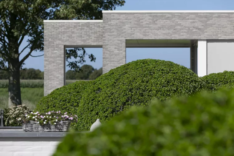 Landelijk gelegen tuin met elegante haagmassieven (5) - 